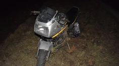 Mladík (28) bez vodičáku havaroval na motorke, v krvi mal 2,63 promile