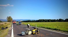 Zrážka troch motorkárov pod Tatrami. Zasahovali všetky záchranné zložky