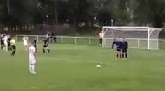 VIDEO: Gólová lahôdka v podaní kapitána štvrtoligistu