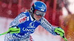 Veronika Velez-Zuzulová skončila druhá v slalome SP v Semmeringu
