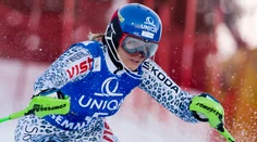 Veronika Velez-Zuzulová skončila druhá v slalome SP v Semmeringu