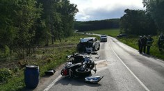 Tragická nehoda v okrese Hlohovec: Motorkár zahynul na mieste