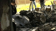 Toto zostalo z luxusného auta Audi A8. Patrilo 31-ročnej Bratislavčanke