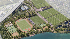 Sedem ihrísk, štadión aj nové nábrežie. Bratislava odhalila veľký plán pre Zlaté piesky