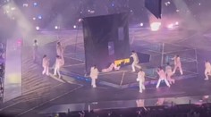 Desivé zábery z koncertu v Hongkongu: Na tanečníkov sa zrútila veľkoplošná obrazovka