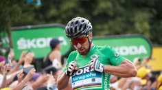Sagan strávil deň v úniku a v kopcovej etape obsadil štvrté miesto