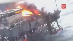 Šokujúce video: Pri požiari na ropnej plošine zomrelo 32 ľudí