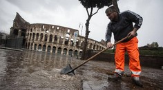 Víchrica v Taliansku ešte neskončila, v Ríme zatvorili Koloseum