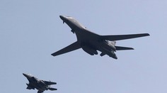 Dva americké strategické bombardéry preleteli nad Kórejským polostrovom