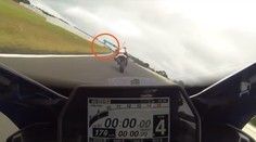 Nočná mora motorkárov: Pretekár sa vo veľkej rýchlosti zrazil s veľkou husou