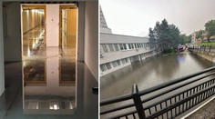 VIDEO: V ružinovskej nemocnici odstraňujú škody po potope. Pozrite si, ako to tam vyzeralo