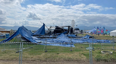 Zrútený stan už odpratávajú. Odborník z Ústavu súdneho inžinierstva povedal, aká mohla byť príčina jeho pádu