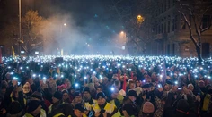 Maďarská verejnoprávna televízia nesplnila požiadavky demonštrantov
