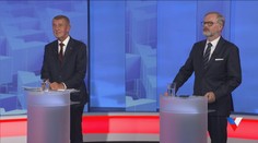 Posledný predvolebný duel Fialu a Babiša: Líder hnutia ANO predniesol v štúdiu básničku