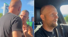 FOTO+VIDEO: Jaroslav Naď opísal útok na čerpacej stanici. Muž mu mal nadávať a pokúsiť sa zahasiť cigaretu na tvári