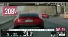 Na diaľnici D1 chytili cestného piráta, ktorý šiel rýchlosťou 208 km/h