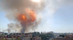 VIDEO: Rímom otriasol výbuch čerpacej stanice. Zranených je najmenej 40 ľudí