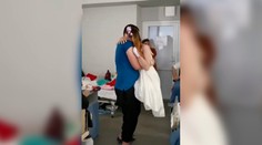 Oksana cestou domov vstúpila na mínu a prišla o obe nohy. Po mesiaci si s manželom konečne zatancovala svadobný tanec