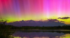 VIDEO: Polárna žiara vyčarovala nad Gerlachom a Veľkou Javorinou úchvatné nebeské divadlo