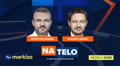 Prvý duel premiéra a expremiéra, hosťami nedeľného Na telo budú Eduard Heger a Peter Pellegrini