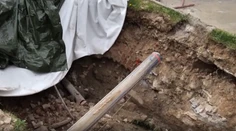 Robotníci v Púchove ostali v úžase. Pod zemou sa ukrývalo viac než iba staré potrubia