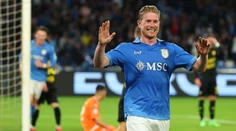De Bruyne vystrelil body Neapolu, SSC však pláva v strede tabuľky. Obhajca titulu naďalej bez prehry
