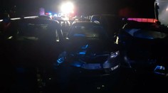 Hromadná nehoda 27 áut zablokovala diaľnicu pri Liberci