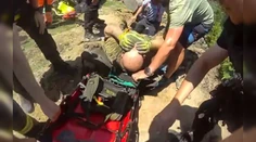VIDEO: Dramatický zásah v Martine. Muža zasypalo zaživa, rozhodovali sekundy