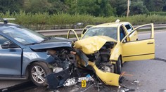 FOTO: Pri vážnej nehode na východe Slovenska sa zranilo šesť ľudí vrátane dieťaťa