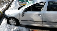 Vodička skončila v nemocnici, osudnou sa jej stala namrznutá vozovka