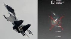 VIDEO: V dejinách vojenstva sa to ešte nestalo. Ukrajinci zostrelili ruskú stíhačku s pomocou nečakaného prostriedku