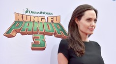 Chudučká Angelina Jolie. Z voľných šiat jej trčali len paličky