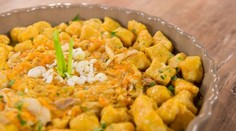 Perkelt z králika s batátovými gnocchi