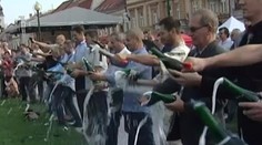 V Prešove skúšali vytvoriť nezvyčajný rekord