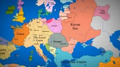 Fascinujúce video: Pozrite sa, ako sa Európa zmenila za tisíc rokov