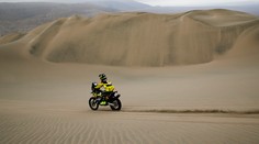 Svitko v 4. etape siedmy, Američan Brabec na čele poradia motocyklov