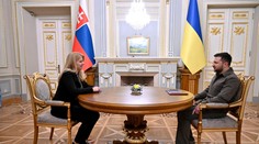 FOTO: Zuzana Čaputová navštívila Ukrajinu. Stretla sa s prezidentom Volodymyrom Zelenským
