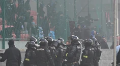Trnavská polícia pokračuje vo vyšetrovaní incidentu v zápase so Slovanom. Zverejnila tváre chuligánov