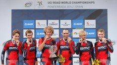 Peter Velits je majster sveta! Ako jediný na svete má zlatý hetrik v tímovej časovke