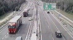 VIDEO: Na moste Lafranconi preletelo auto cez zvodidlá a spôsobilo nehodu v protismere