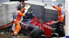 Ďalšia ťažká havária na F1. Jazdec Toro Rosso skončil v nemocnici