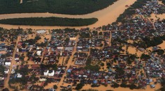 Letecký pohľad na najhoršie záplavy v histórii Malajzie vyráža dych