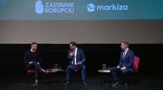 Vallo aj Kusý majú pochybnosti o financovaní konkurenčnej kampane, ani jeden nemá dôkazy (predvolebná debata)