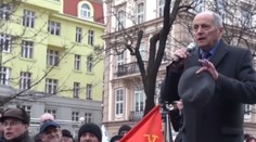 V Bratislave sa uskutočnil protest proti základniam NATO