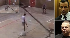 Uniklo video, ako si Pistorius kope so známym českým gangstrom