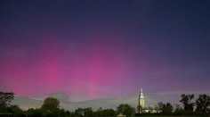 FOTO: Hotová pastva pre oči. Nad Slovenskom sa opäť objavila polárna žiara