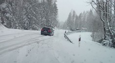 Studený front priniesol na viaceré časti Slovenska sneženie. Problémy hlásili najmä horské priechody
