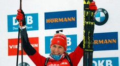 Nasťa Kuzminová na 2. mieste v stíhacích pretekoch na 10 km v Oberhofe