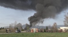 VIDEO: Ružomberčanov vyľakal hustý čierny dym