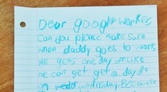 Dievčatko poslalo list do Googlu. Jej žiadosť šéfa zasiahla!